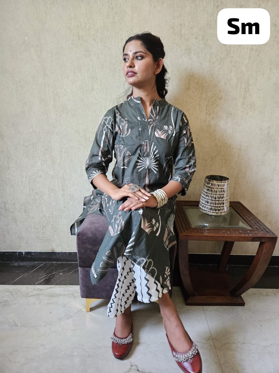 Pure Cotton Summer Kurta Palazzo Set